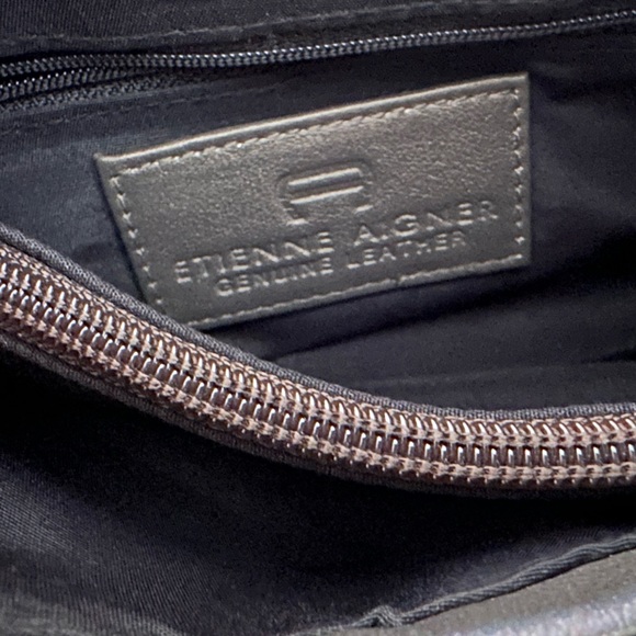 Etienne Aigner Leather Shoulder Bag - Picture 5 of 7
